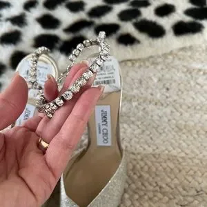 VIP SALE【JIMMY CHOO】SARISE65☆サンダル☆SIZE:IT39 Jimmy Choo Skye 70MM Satin Sandals | Saks Fifth Avenue